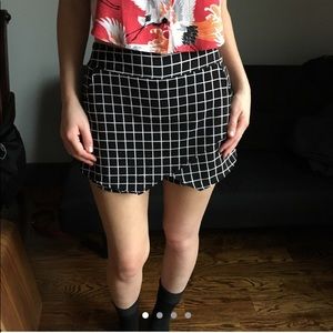 Badminton grid skort womens small to medium